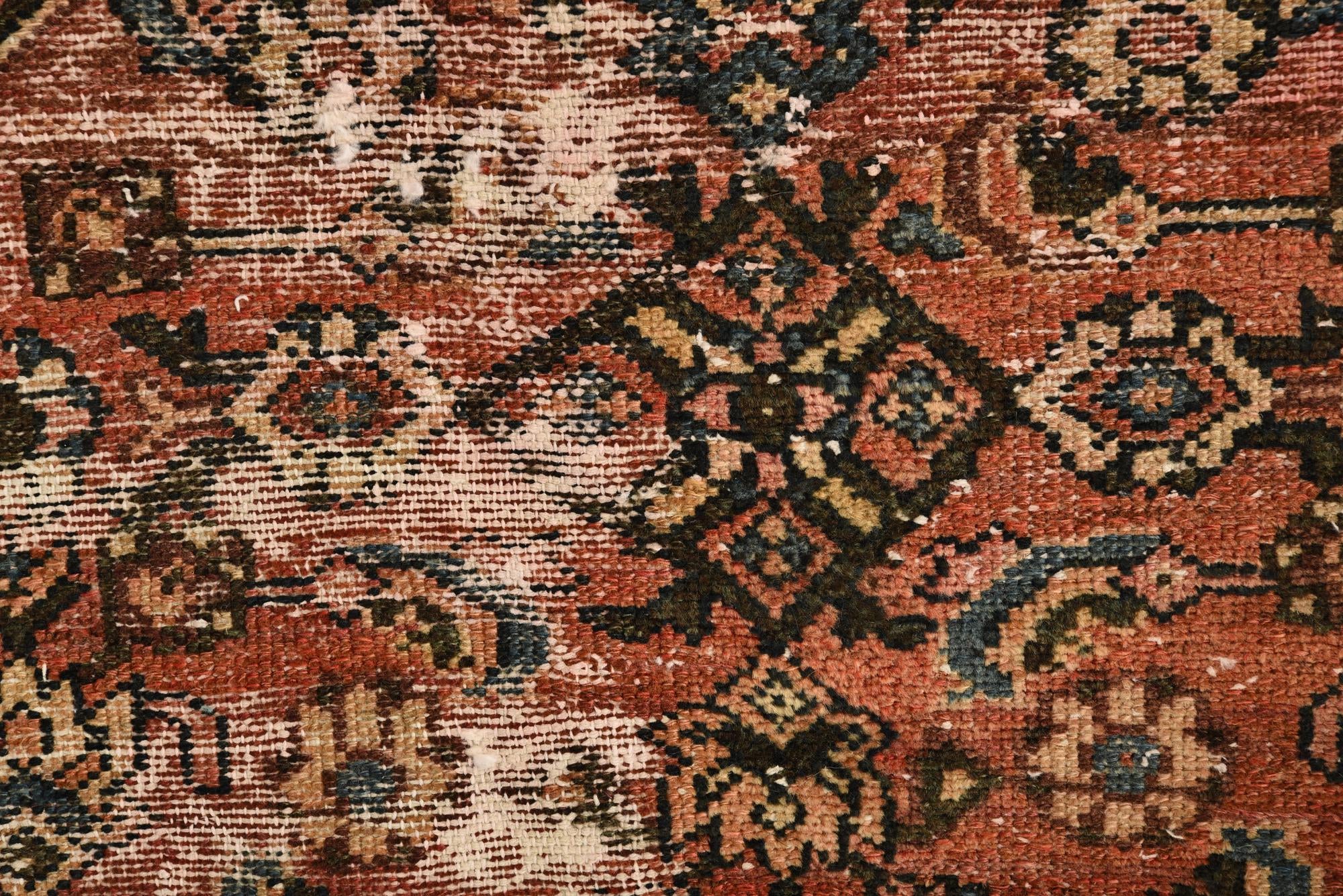 3' 3 x 6' 4 Hand Knotted Ultra Vintage Persian Wool Rug