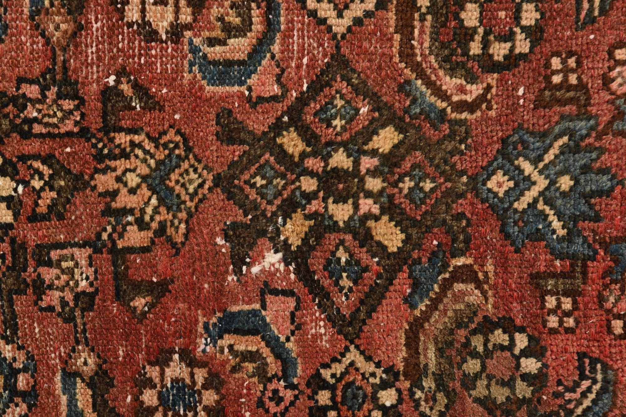 3' 3 x 6' 4 Hand Knotted Ultra Vintage Persian Wool Rug