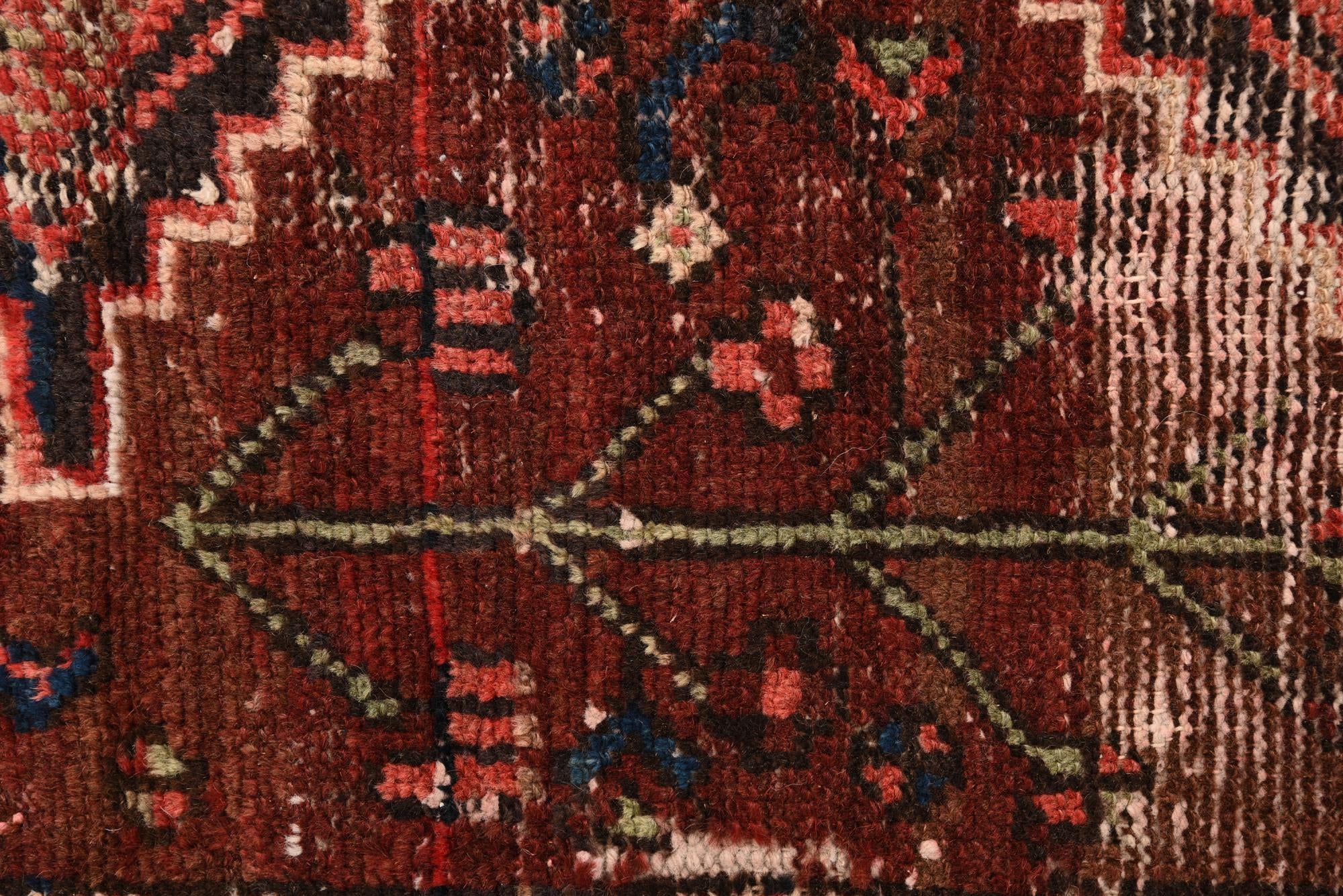 3' 5 x 5' 7 Hand Knotted Ultra Vintage Persian Wool Rug