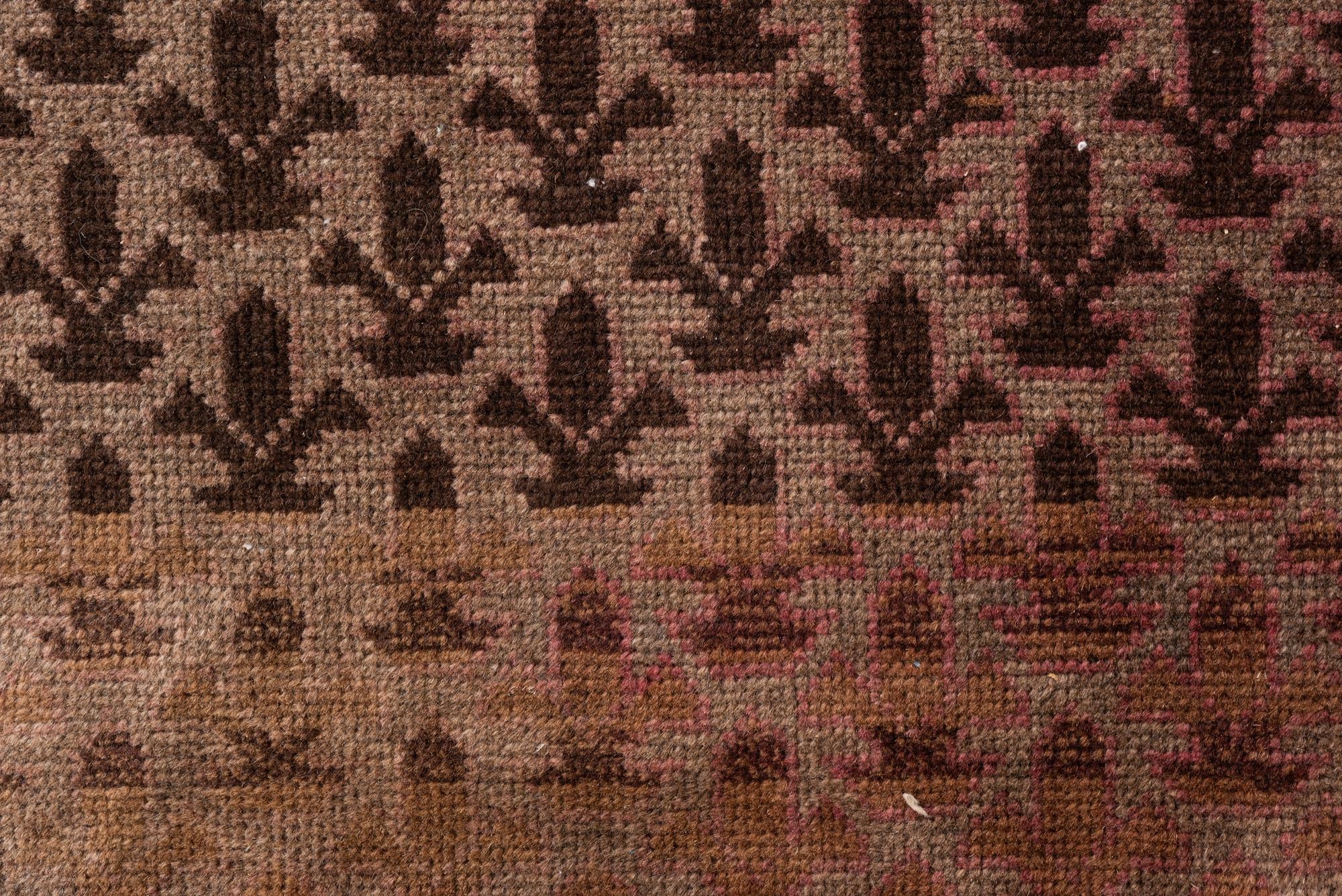 3' 5 x 6' 4 Hand Knotted Ultra Vintage Persian Wool Rug