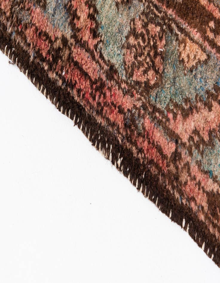 Detail image of 4' 5 x 6' 3  Hand Knotted Ultra Vintage Persian Wool Rug