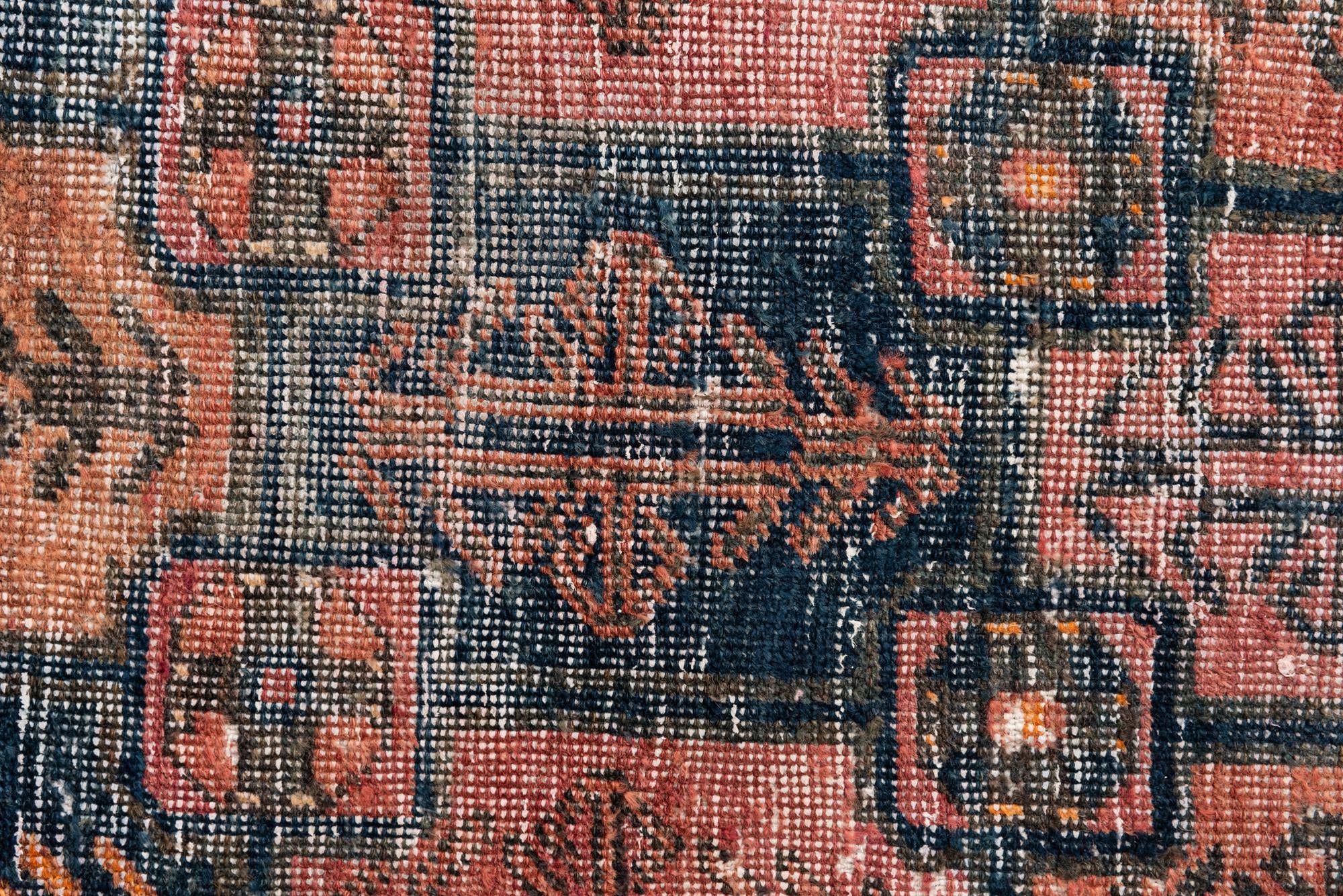 3' 9 x 6' 2 Hand Knotted Ultra Vintage Persian Wool Rug