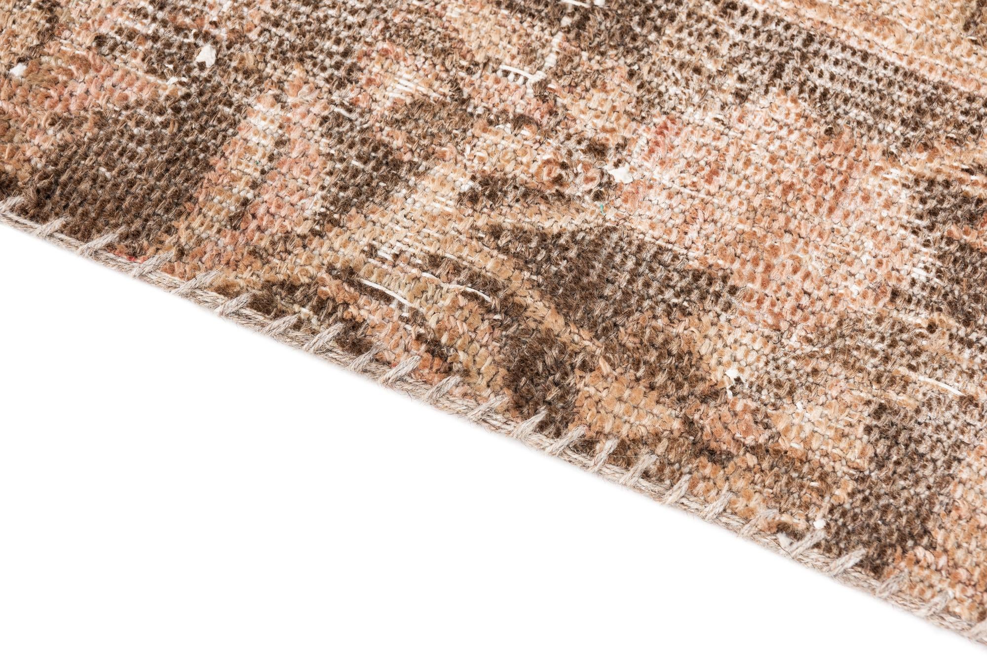 6' 5 x 10' 4 Hand Knotted Ultra Vintage Persian Wool Rug