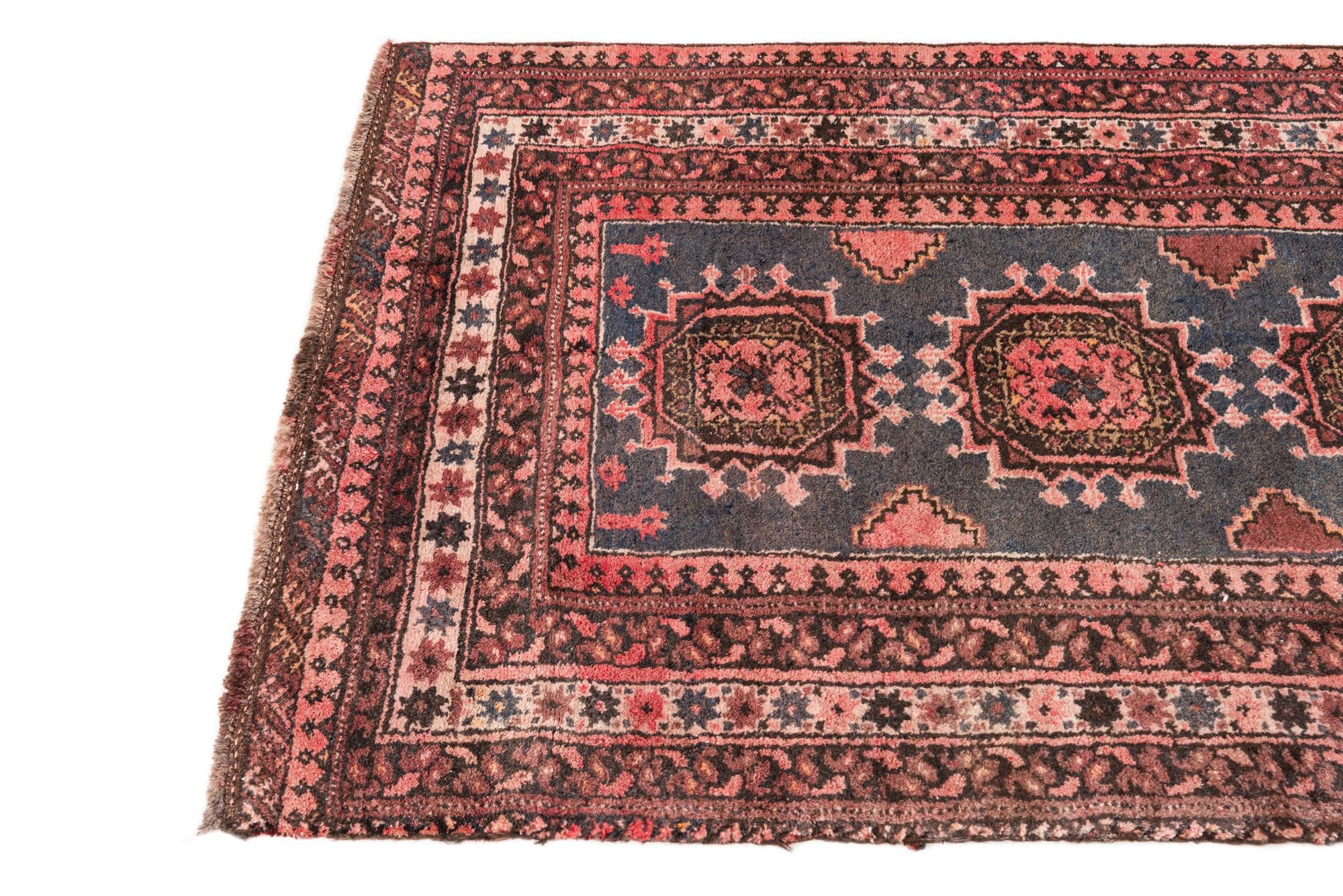 3' 3 x 5' 10 Hand Knotted Ultra Vintage Persian Wool Rug