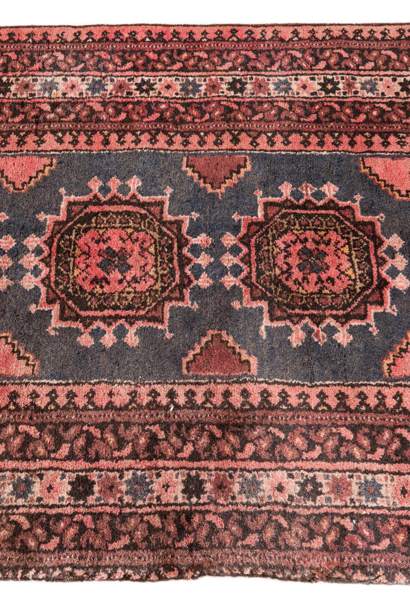 3' 3 x 5' 10 Hand Knotted Ultra Vintage Persian Wool Rug