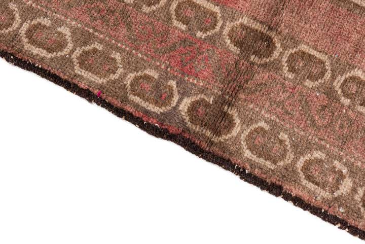 105cm x 200cm Handgeknoopt Ultra Vintage Perzisch Wol Vloerkleed