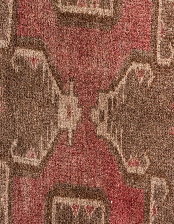 Detail image of 3' 5 x 6' 7  Hand Knotted Ultra Vintage Persian Wool Rug