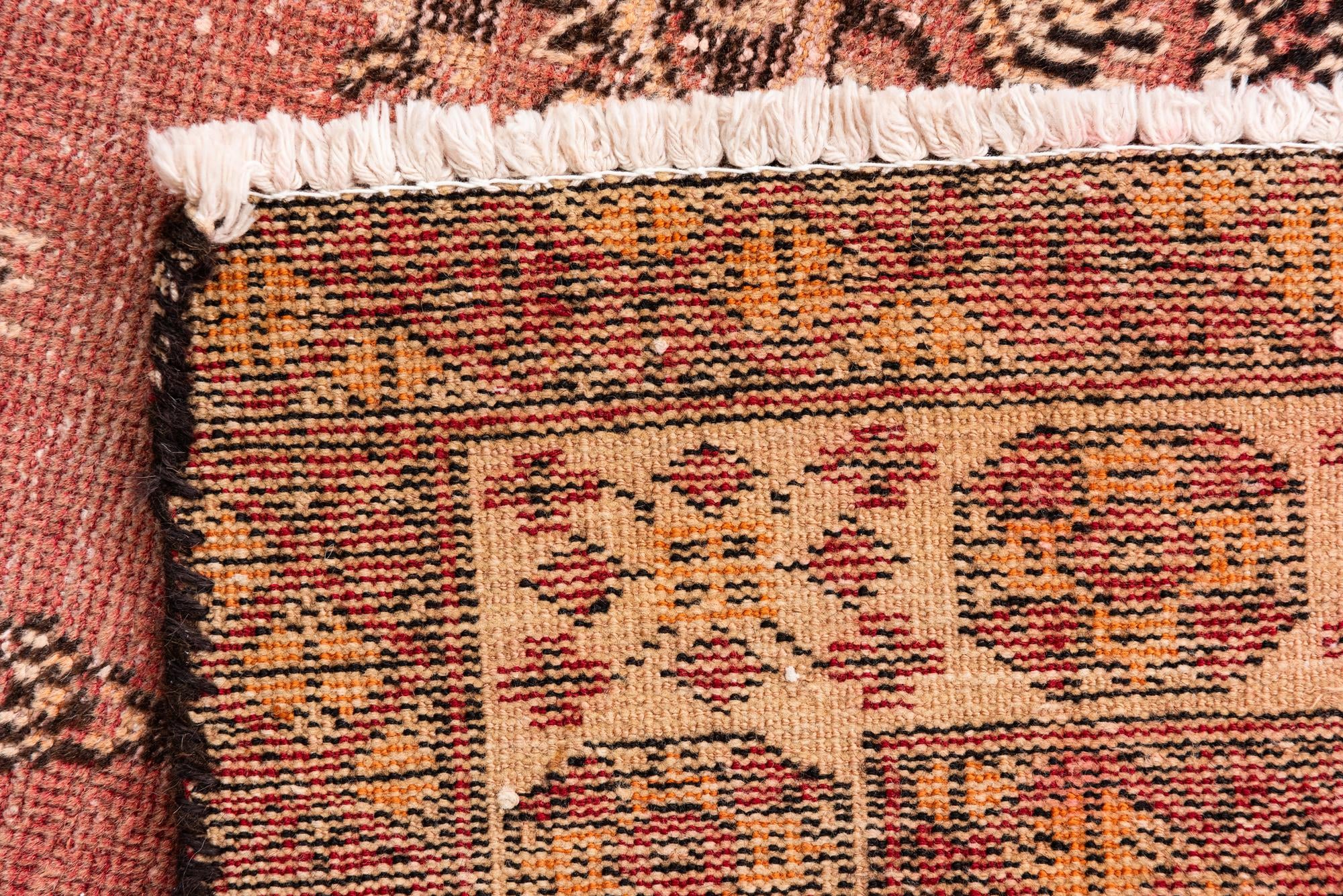 3' 10 x 6' 3 Hand Knotted Ultra Vintage Persian Wool Rug