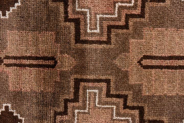 3' 6 x 6' 4 Hand Knotted Ultra Vintage Persian Wool Rug