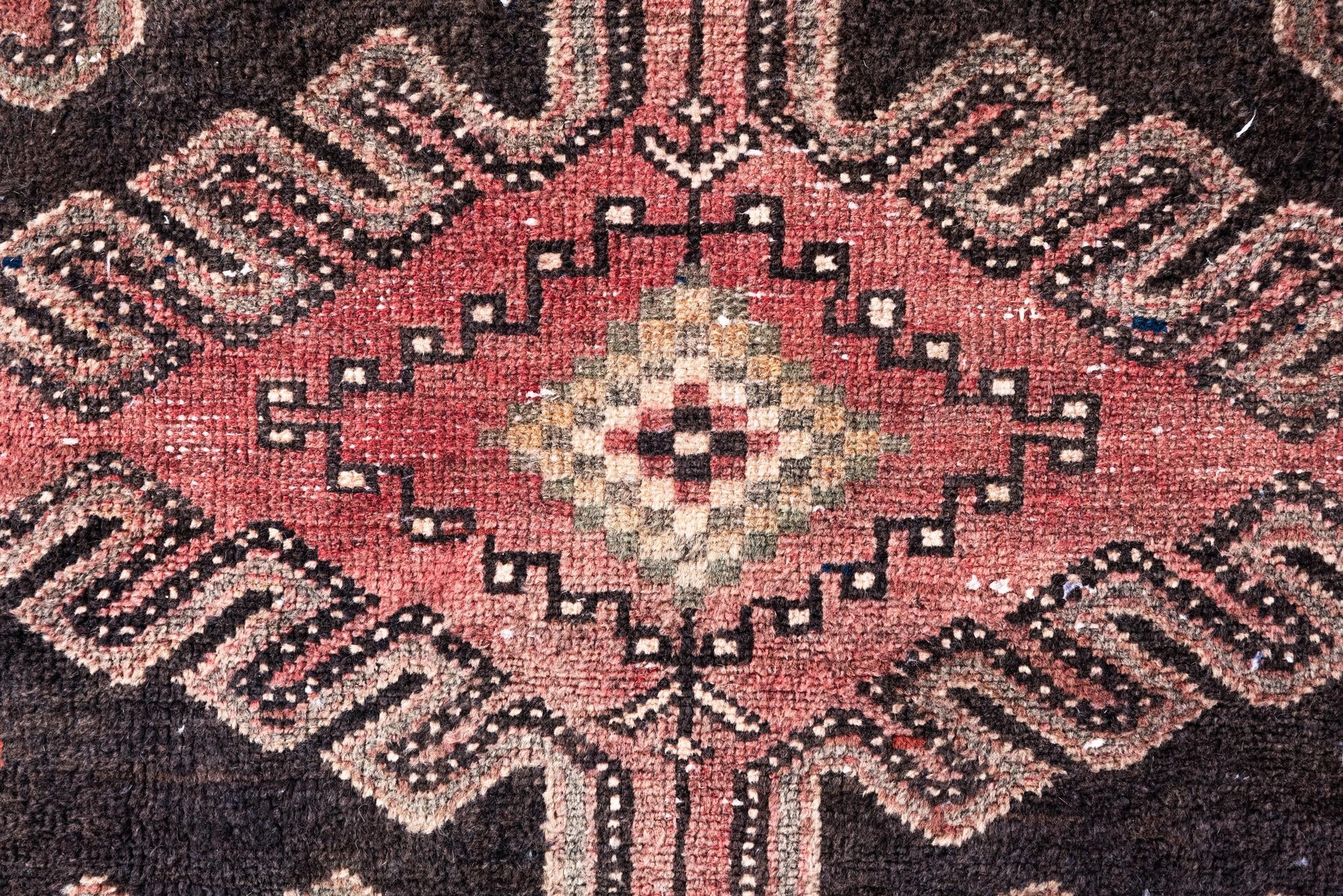3' 6 x 4' 5 Hand Knotted Ultra Vintage Persian Wool Rug