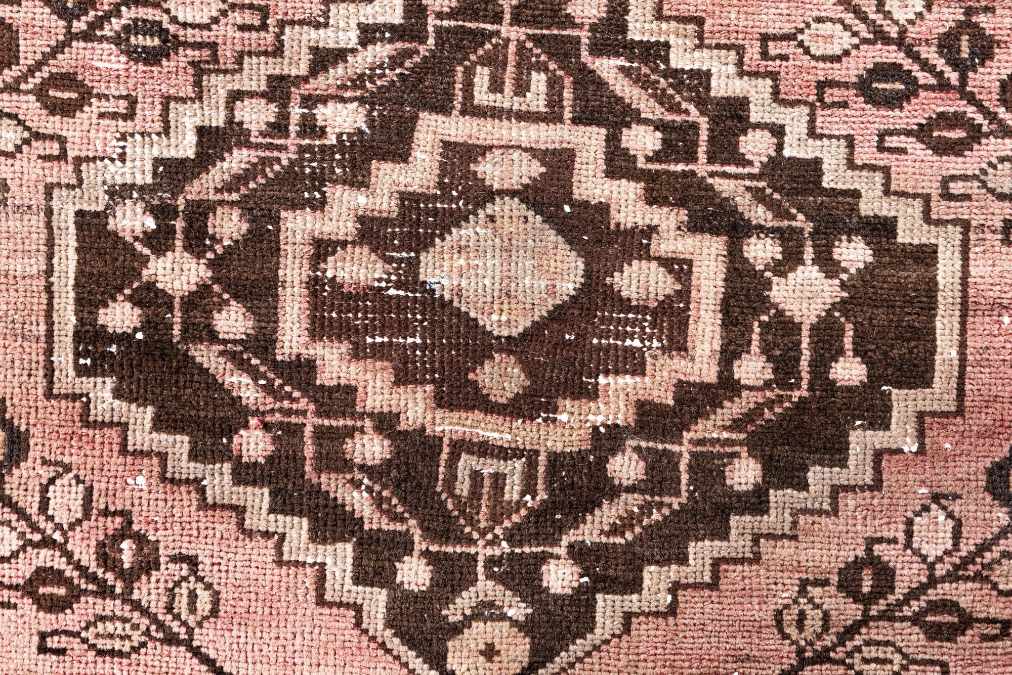 3' 4 x 4' 5 Hand Knotted Ultra Vintage Persian Wool Rug
