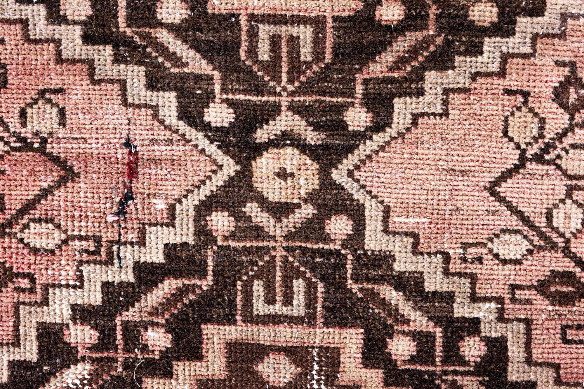 3' 4 x 4' 5 Hand Knotted Ultra Vintage Persian Wool Rug