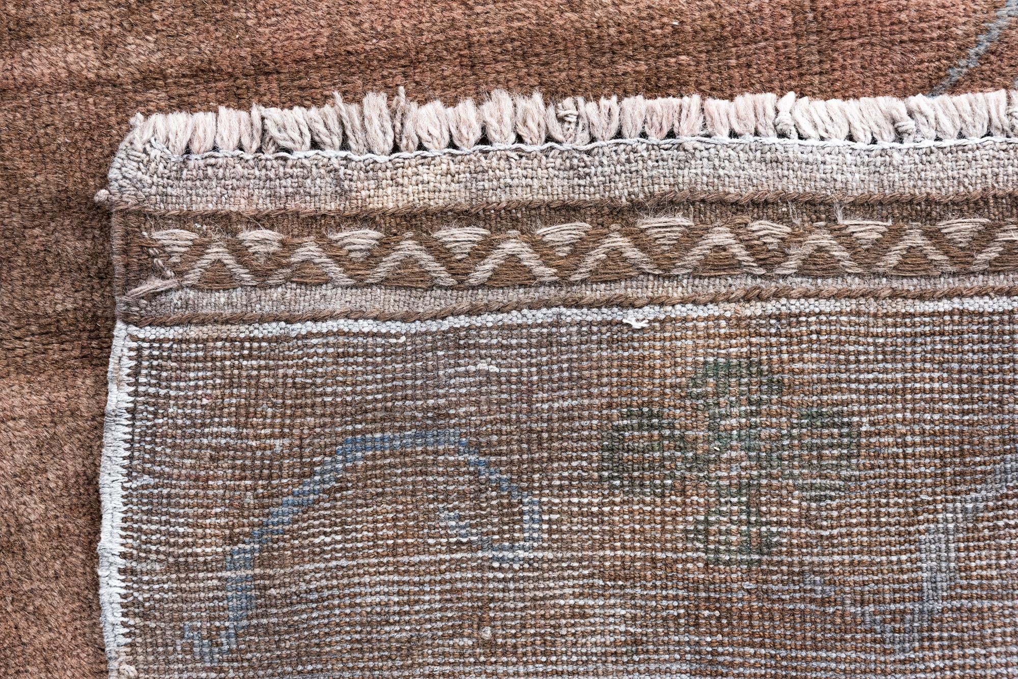 3' 7 x 6' 4 Hand Knotted Ultra Vintage Persian Wool Rug