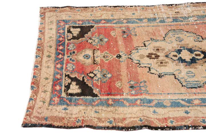 3' 2 x 5' 8 Hand Knotted Ultra Vintage Persian Wool Rug