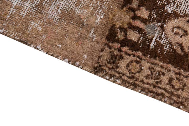 3' 7 x 6' 1 Hand Knotted Ultra Vintage Persian Wool Rug