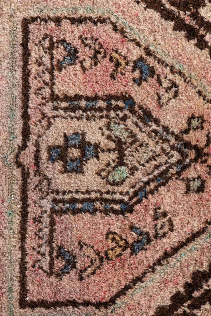 3' 7 x 6' 1 Hand Knotted Ultra Vintage Persian Wool Rug