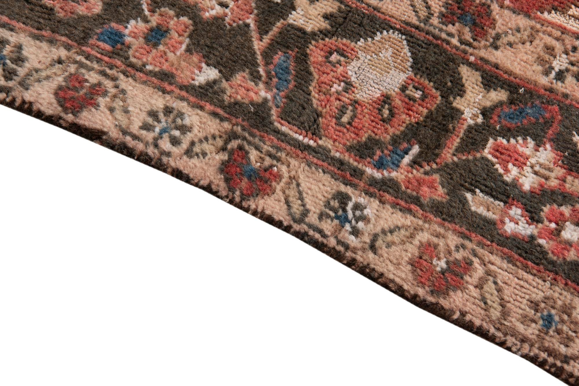 3' 10 x 6' 2 Hand Knotted Ultra Vintage Persian Wool Rug