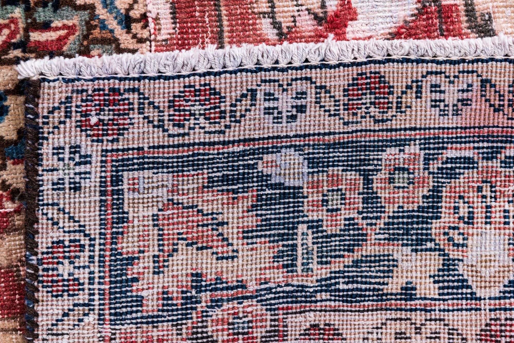 3' 10 x 6' 2 Hand Knotted Ultra Vintage Persian Wool Rug