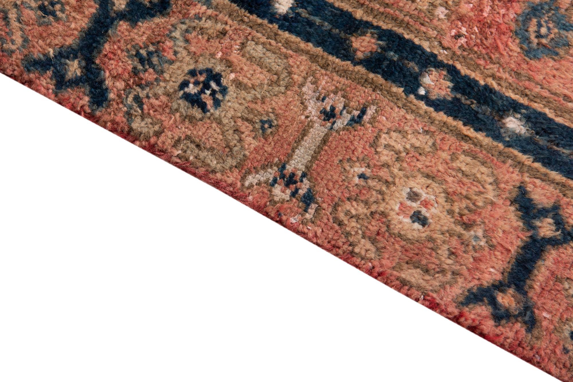 4' 2 x 6' 1 Hand Knotted Ultra Vintage Persian Wool Rug