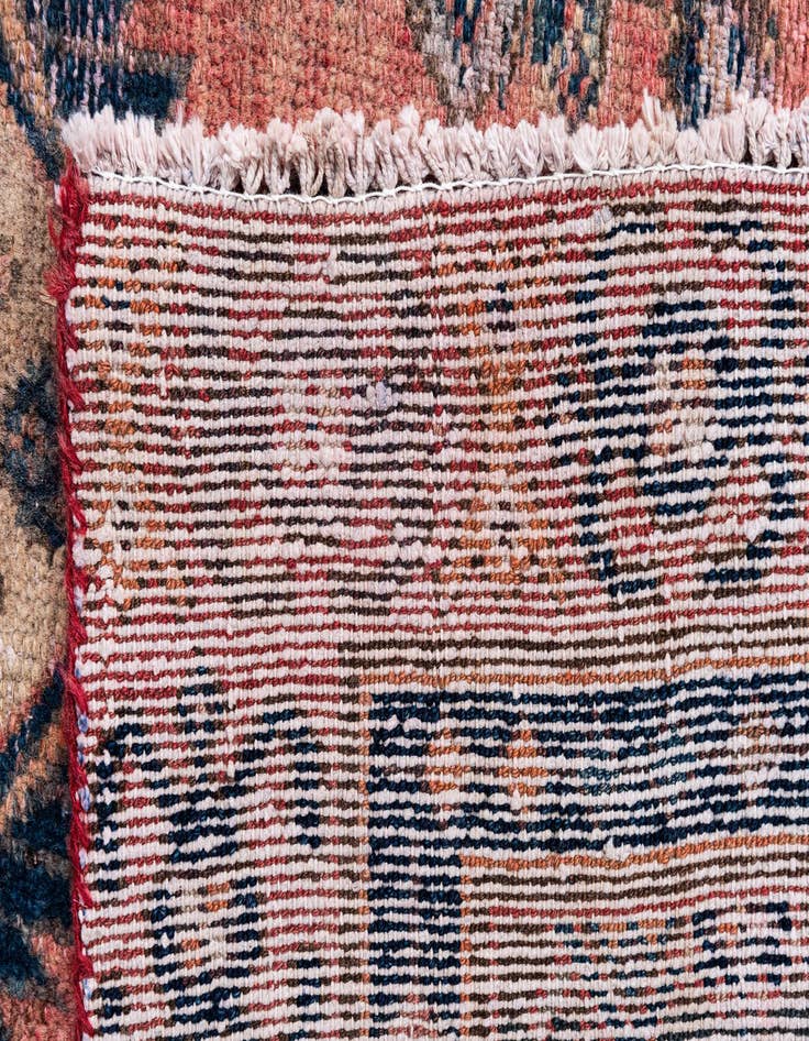 Detail image of 4' 2 x 6' 1  Hand Knotted Ultra Vintage Persian Wool Rug