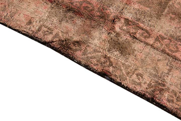 3' 9 x 6' 3 Hand Knotted Ultra Vintage Persian Wool Rug