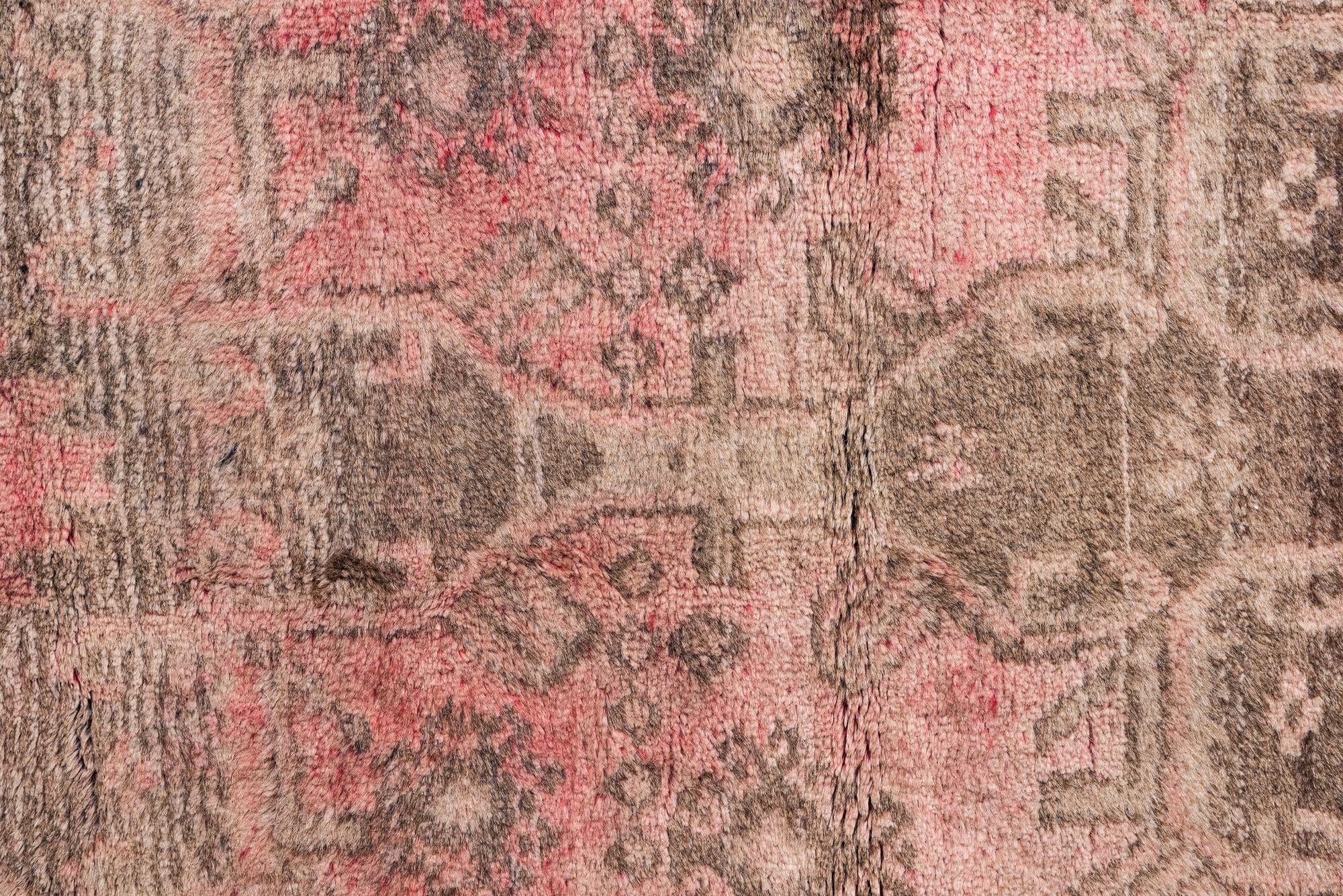 3' 9 x 6' 3 Hand Knotted Ultra Vintage Persian Wool Rug