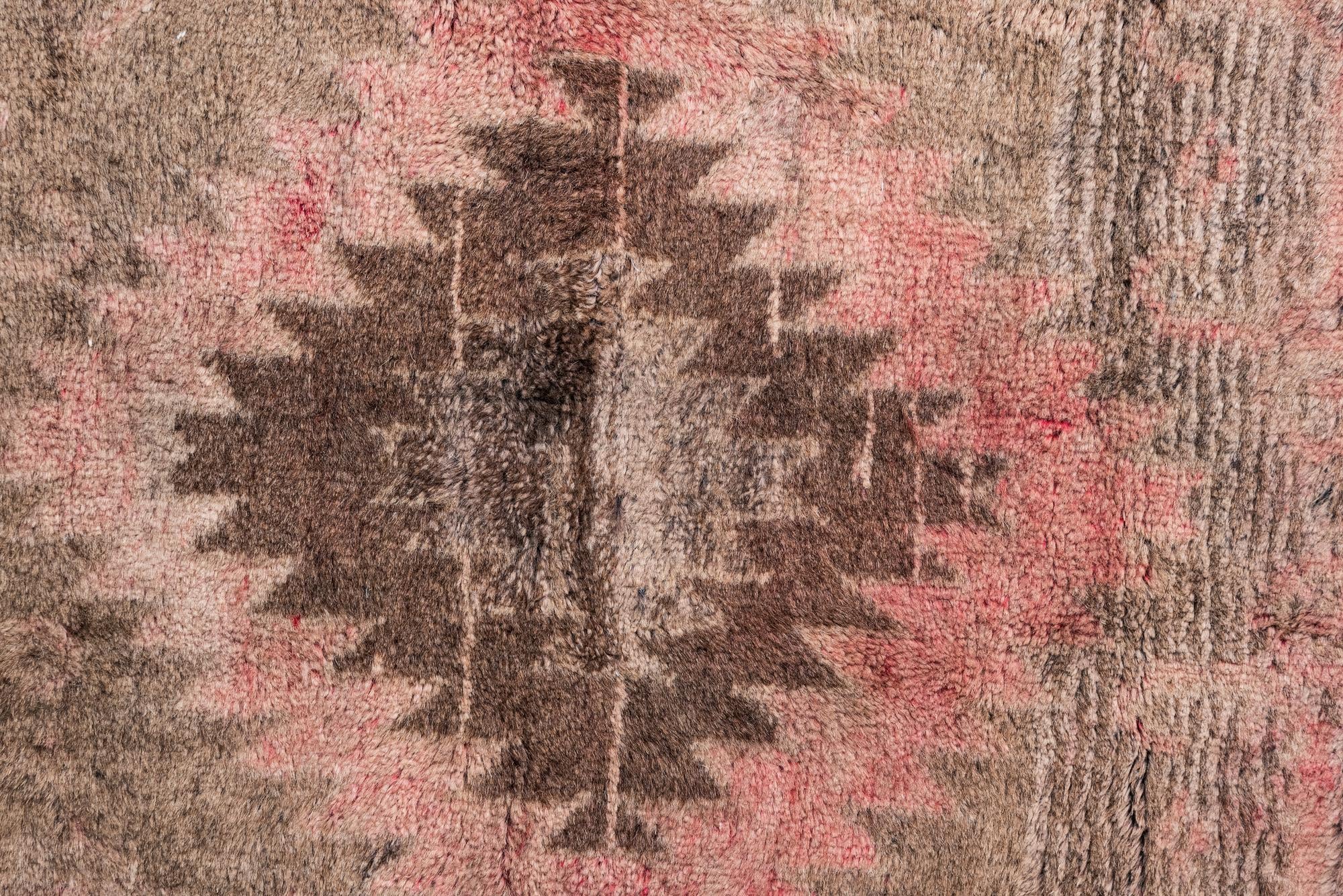 3' 9 x 6' 3 Hand Knotted Ultra Vintage Persian Wool Rug