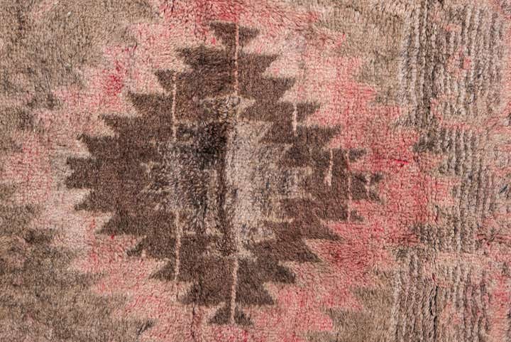 3' 9 x 6' 3 Hand Knotted Ultra Vintage Persian Wool Rug