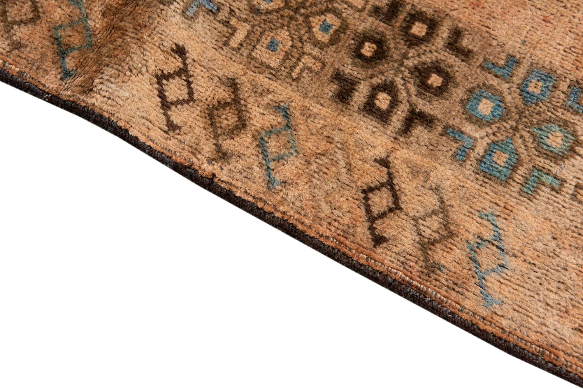 4' x 6' 2 Hand Knotted Ultra Vintage Persian Wool Rug