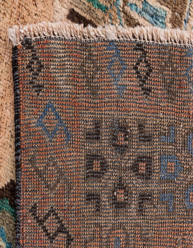 Detail image of 4' x 6' 2  Hand Knotted Ultra Vintage Persian Wool Rug