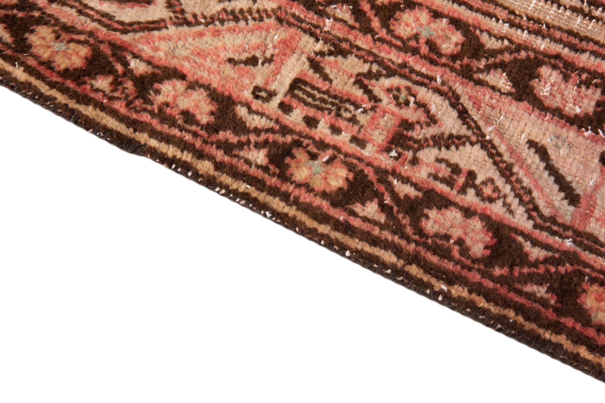 4' 2 x 7' Hand Knotted Ultra Vintage Persian Wool Rug