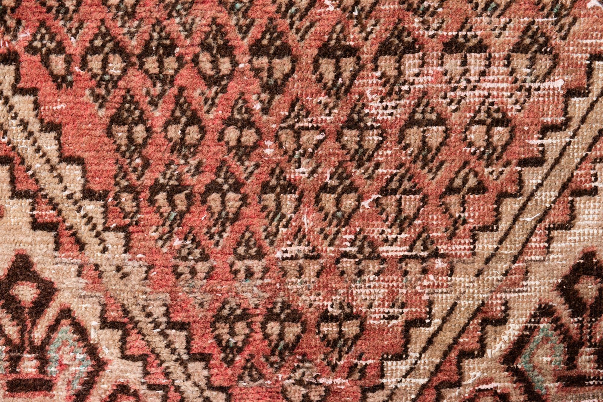4' 2 x 7' Hand Knotted Ultra Vintage Persian Wool Rug