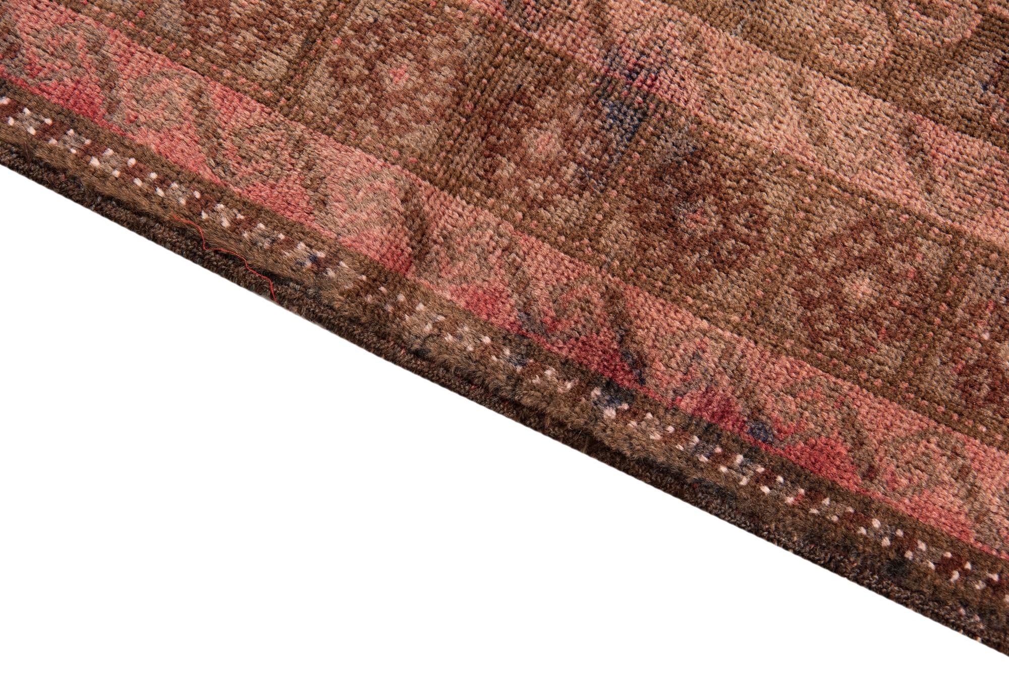 3' 10 x 6' 3 Hand Knotted Ultra Vintage Persian Wool Rug