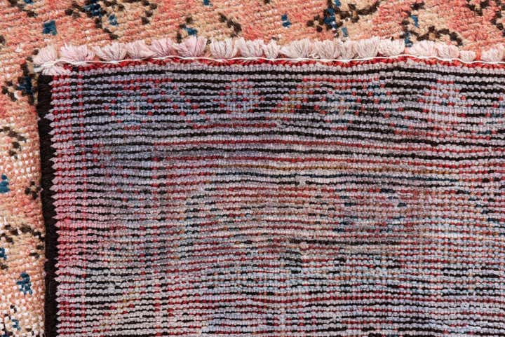 4' 3 x 6' 2 Hand Knotted Ultra Vintage Persian Wool Rug