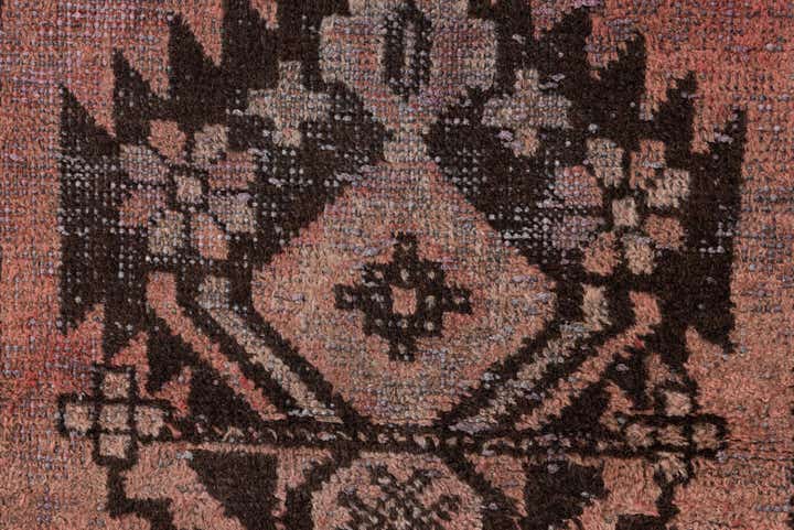 3' 10 x 6' 9 Hand Knotted Ultra Vintage Persian Wool Rug