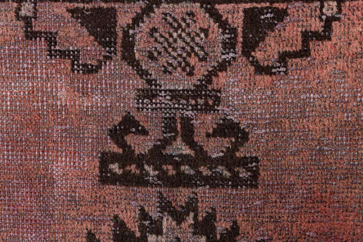3' 10 x 6' 9 Hand Knotted Ultra Vintage Persian Wool Rug