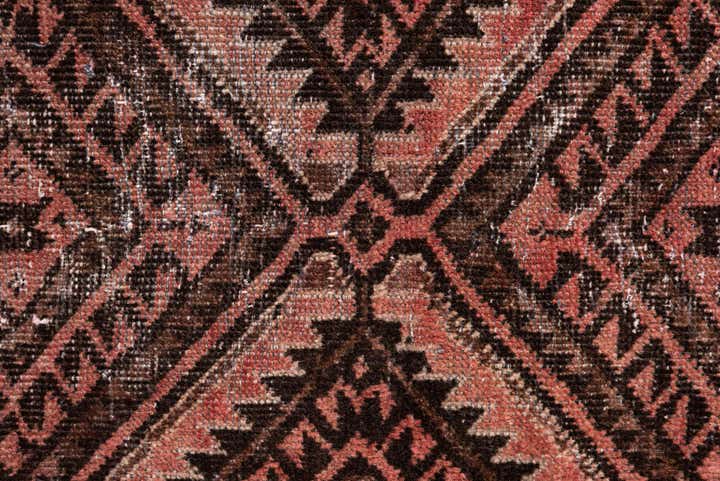 3' 10 x 6' 7 Hand Knotted Ultra Vintage Persian Wool Rug
