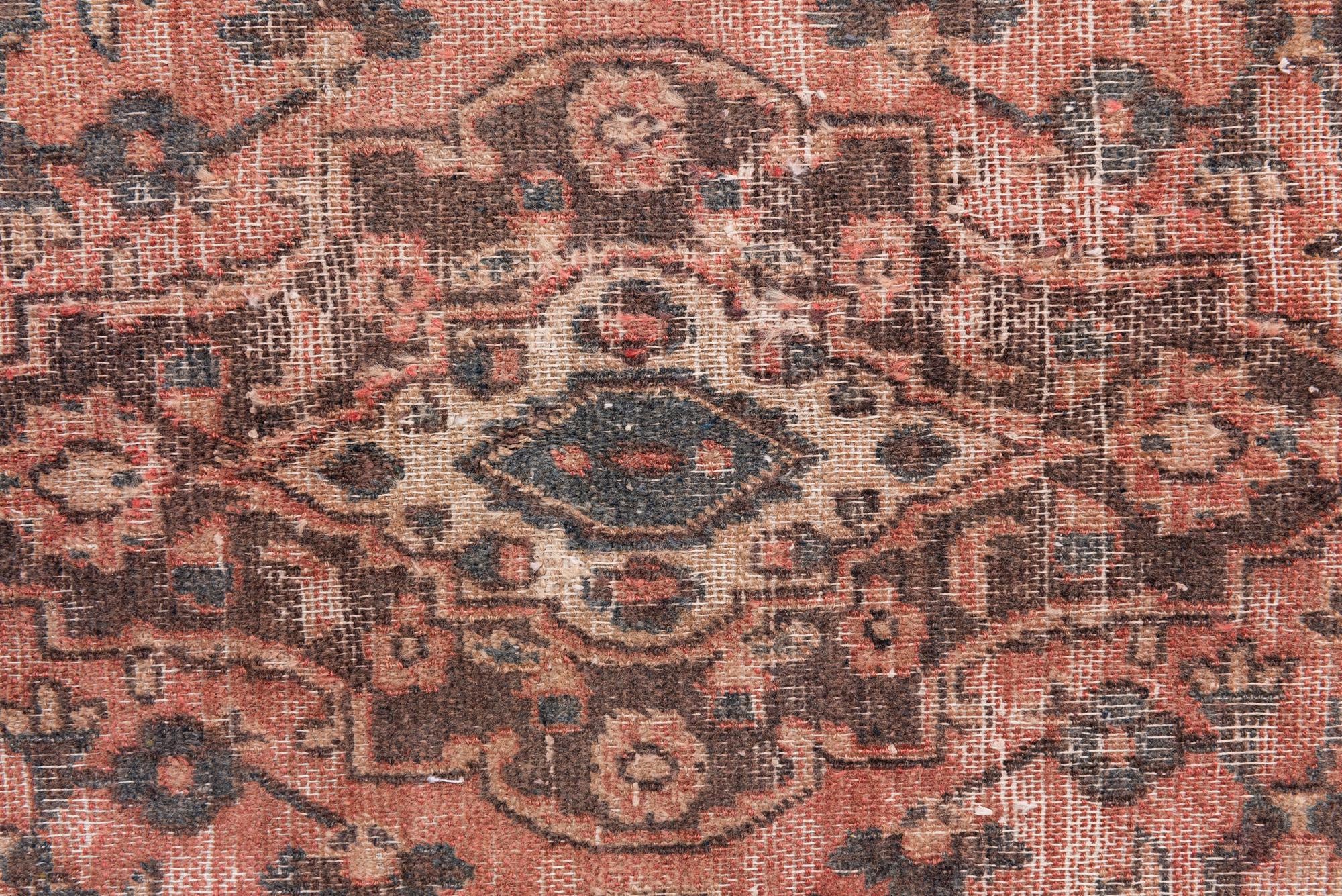 4' x 6' 2 Hand Knotted Ultra Vintage Persian Wool Rug