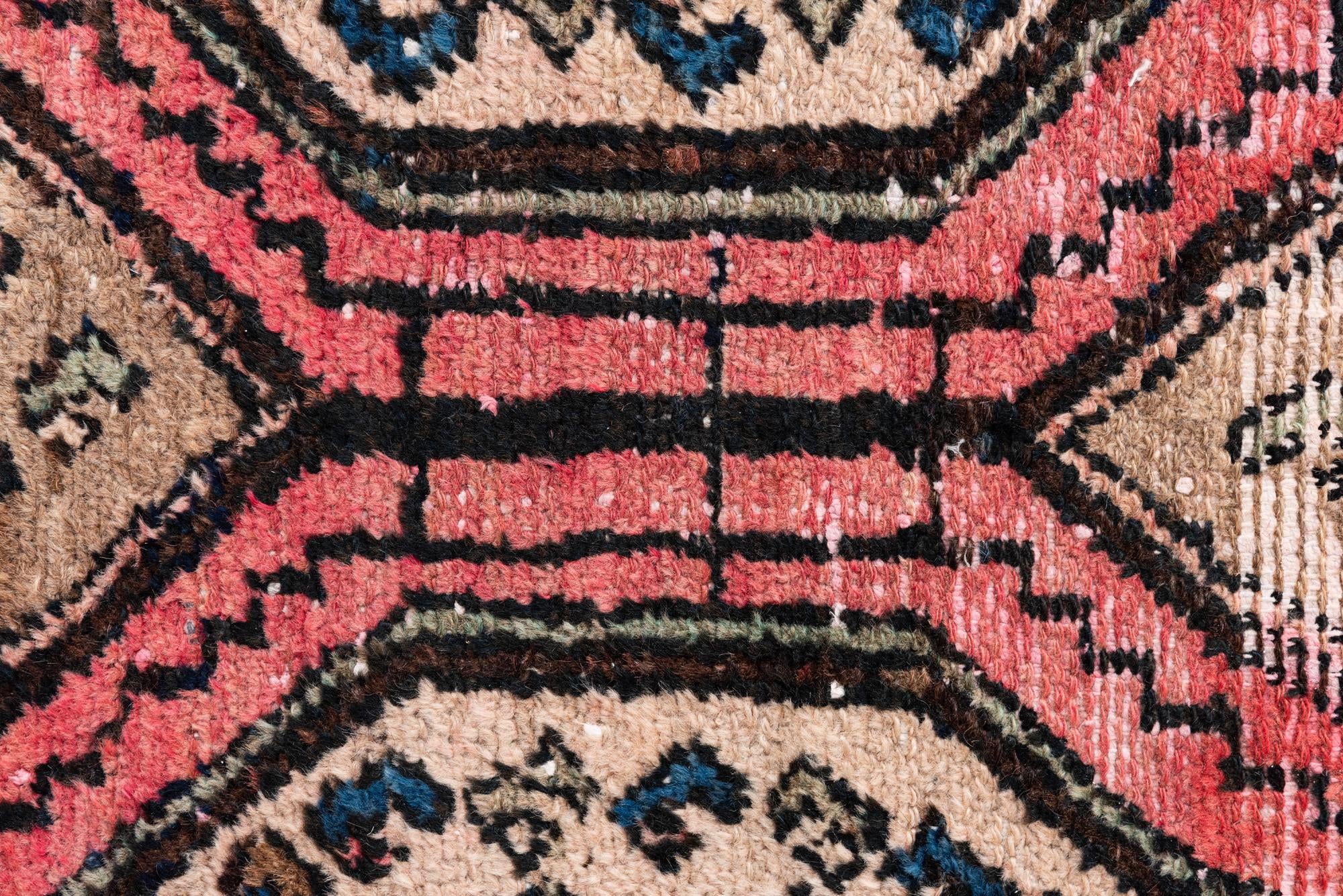 3' 2 x 5' 10 Hand Knotted Ultra Vintage Persian Wool Rug