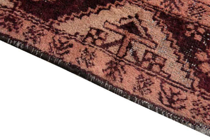 4' 3 x 6' 8 Hand Knotted Ultra Vintage Persian Wool Rug