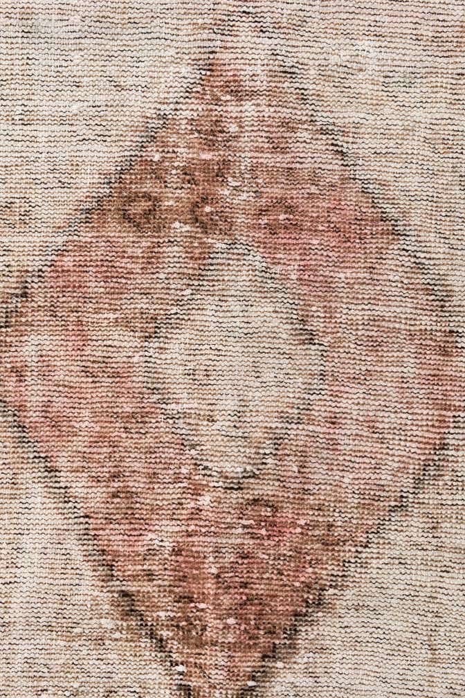 3' 8 x 6' 5 Hand Knotted Ultra Vintage Persian Wool Rug