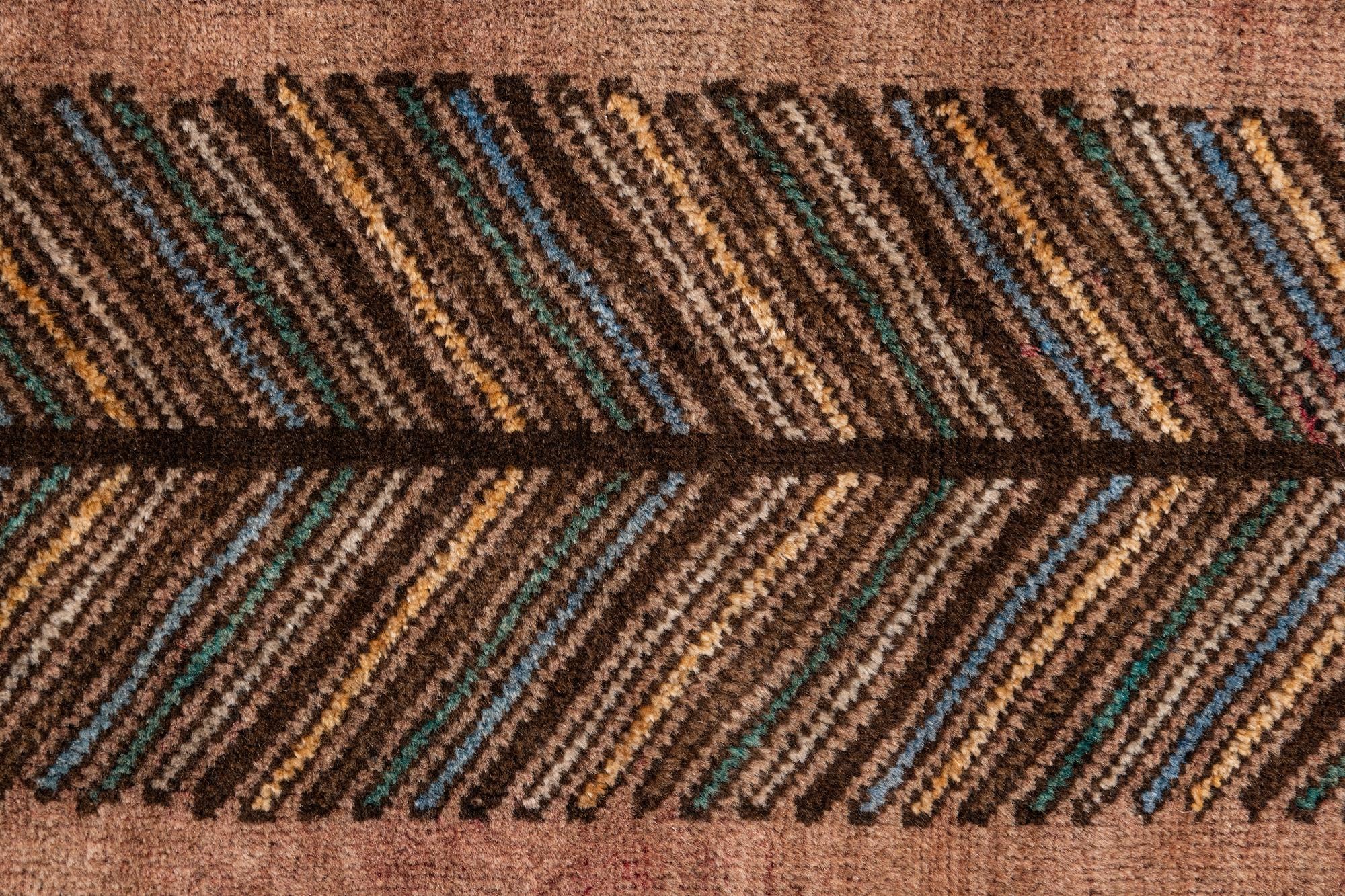 3' 9 x 6' 3 Hand Knotted Ultra Vintage Persian Wool Rug