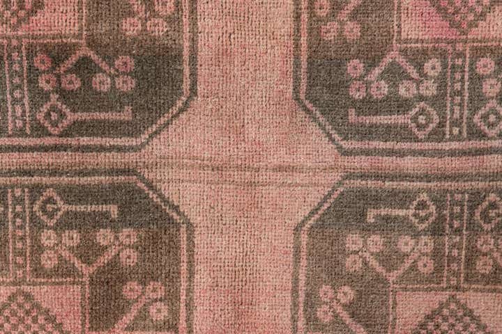3' 9 x 6' 5 Hand Knotted Ultra Vintage Persian Wool Rug