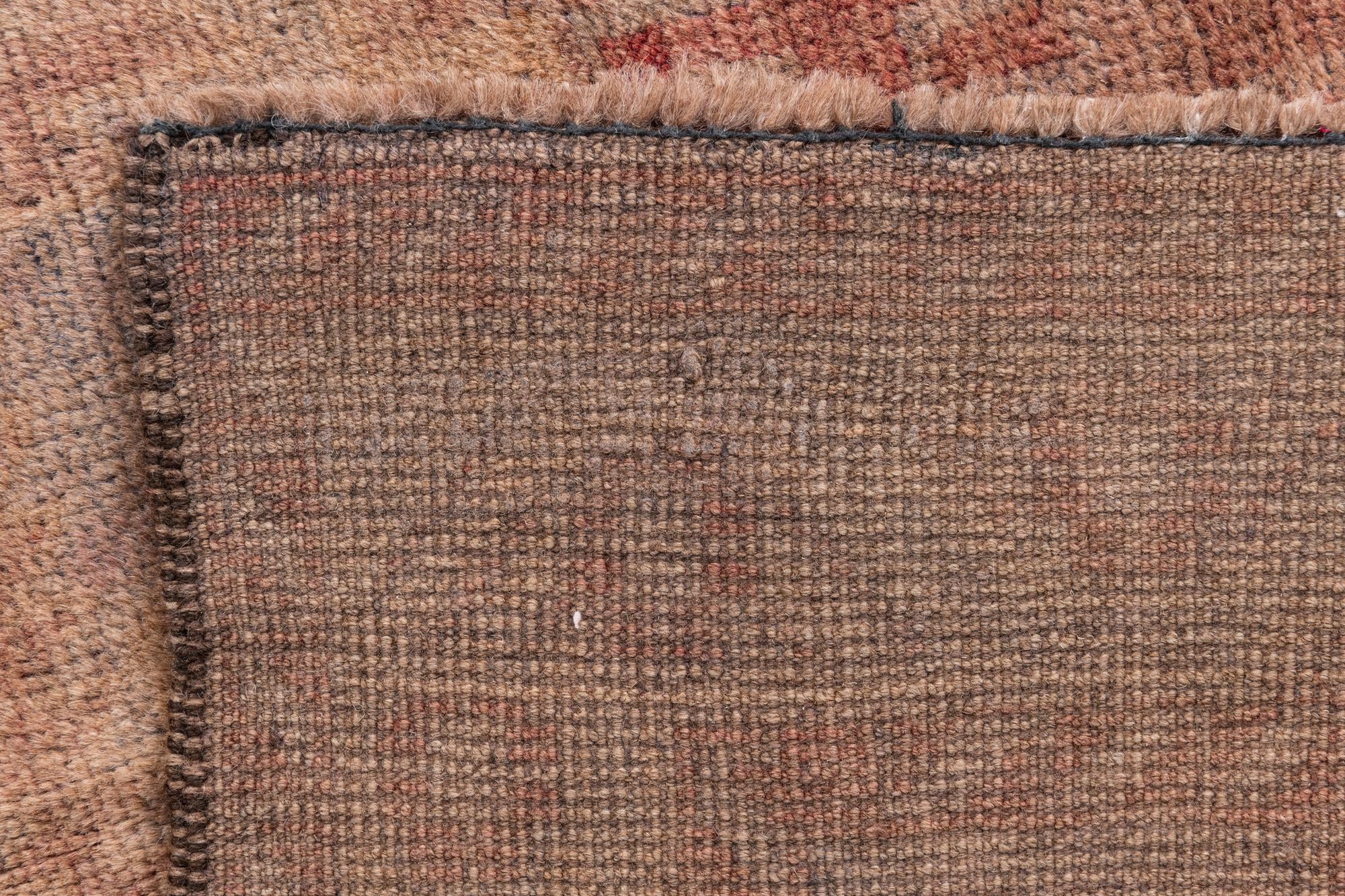 3' 7 x 6' 5 Hand Knotted Ultra Vintage Persian Wool Rug
