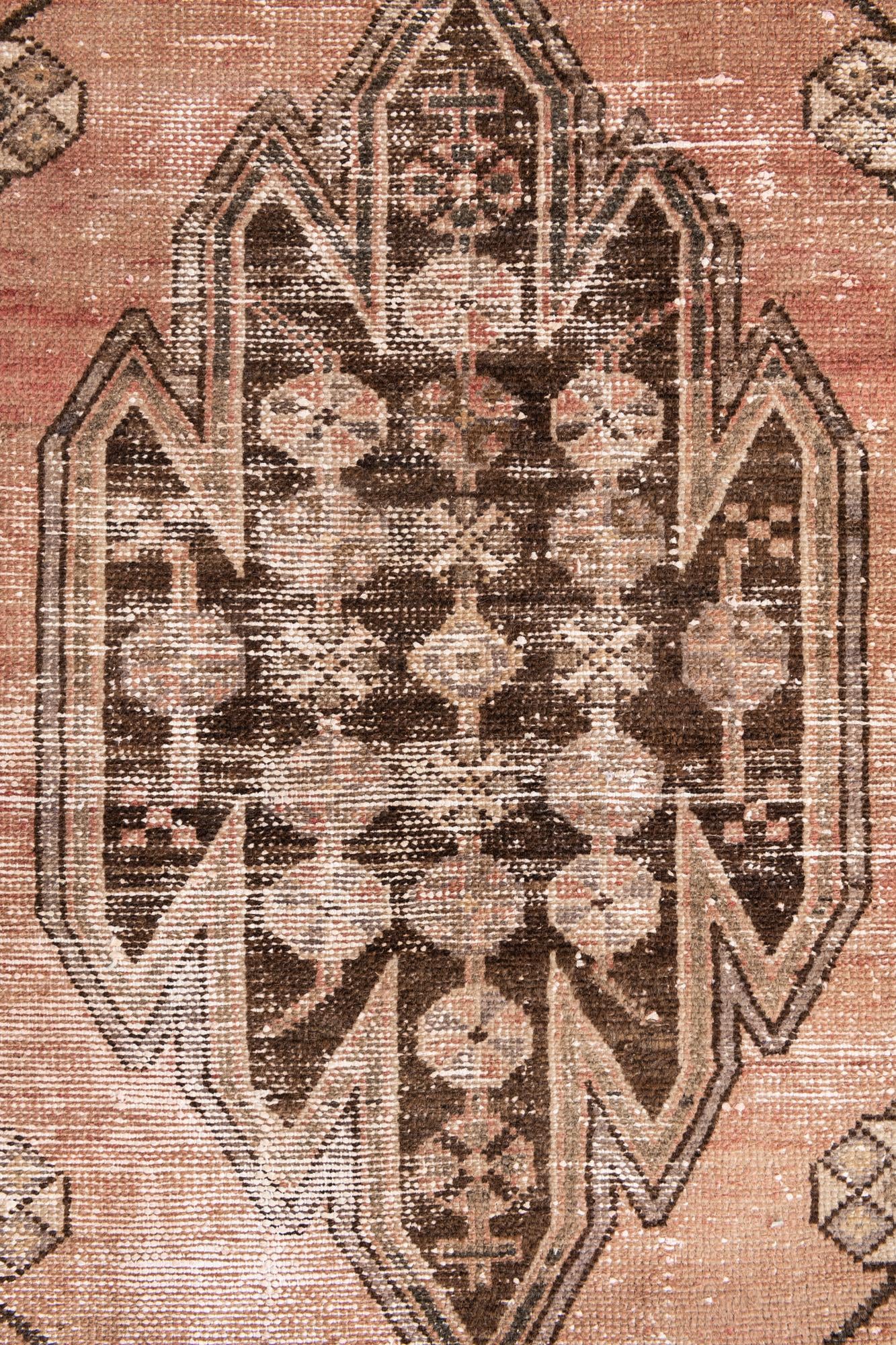 3' 7 x 6' 4 Hand Knotted Ultra Vintage Persian Wool Rug