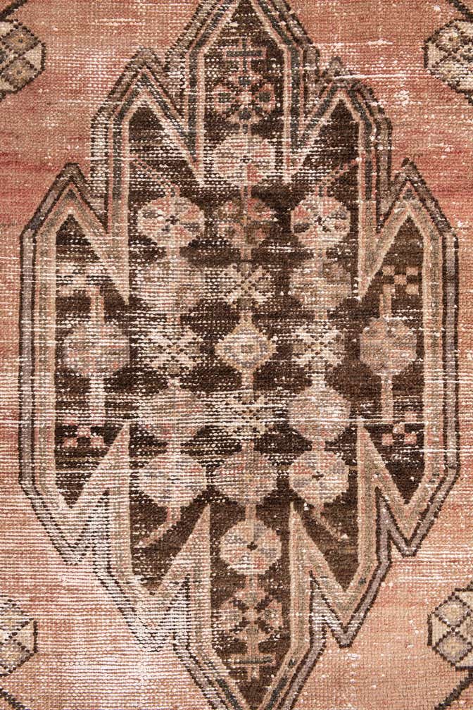 3' 7 x 6' 4 Hand Knotted Ultra Vintage Persian Wool Rug