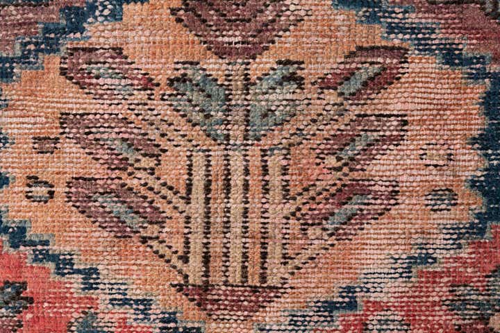3' 5 x 4' 8 Hand Knotted Ultra Vintage Persian Wool Rug