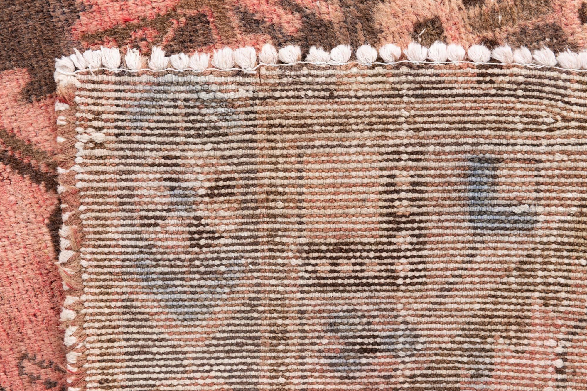 4' 6 x 6' 9 Hand Knotted Ultra Vintage Persian Wool Rug
