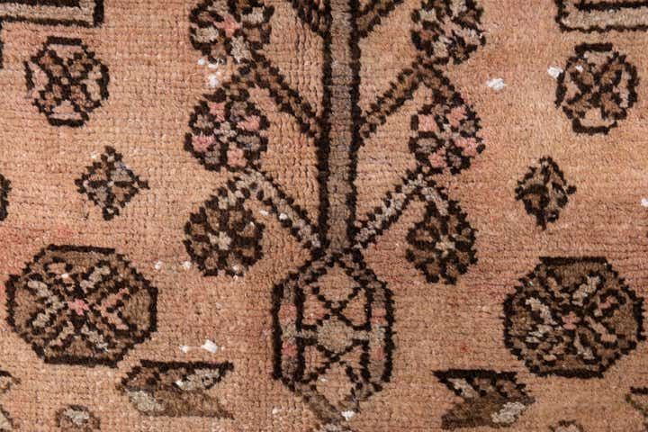 4' 4 x 5' 7 Hand Knotted Ultra Vintage Persian Wool Rug