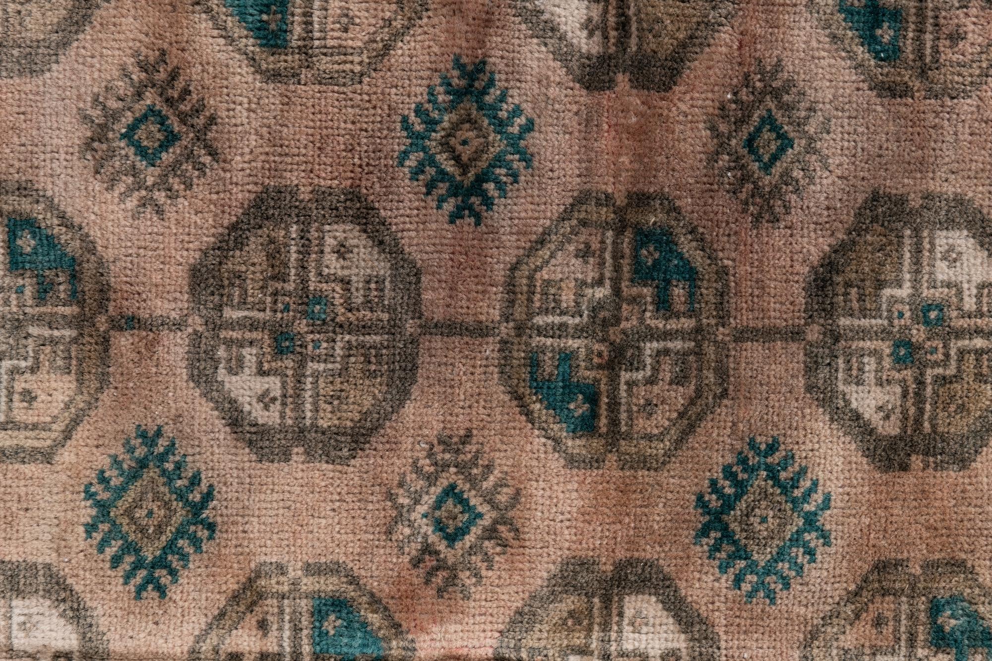 4' x 7' Hand Knotted Ultra Vintage Persian Wool Rug